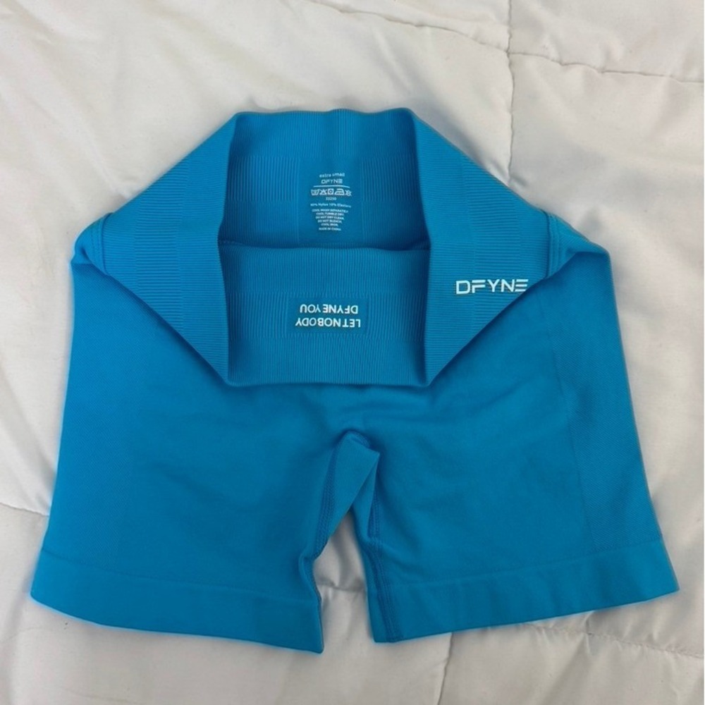 Dfyne impact shorts 4.5" glacier blue extra small xs - Picture 5 of 6